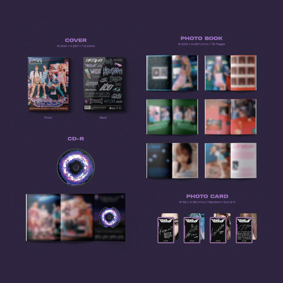 AESPA - GIRLS Photobook The 2nd Mini Album 2version
