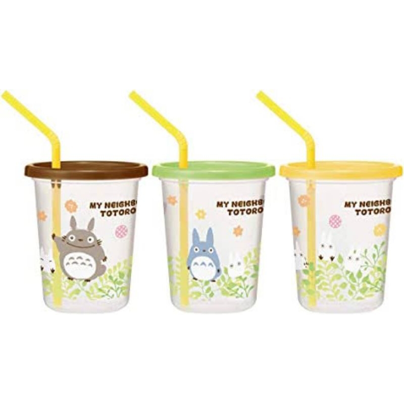 NEW เพิ่มลายปี 2024 Skater - Tumbler with straw 320ml. แก้วน้ำเด็กมีฝาปิด พร้อมหลอดดูดเซท 3 ใบ