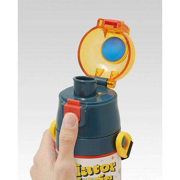 NEW เพิ่มลายปี 2025 Skater : One- push direct stainless steel bottle กระติกน้ำแบบยกดื่มเก็บอุณหภูมิ