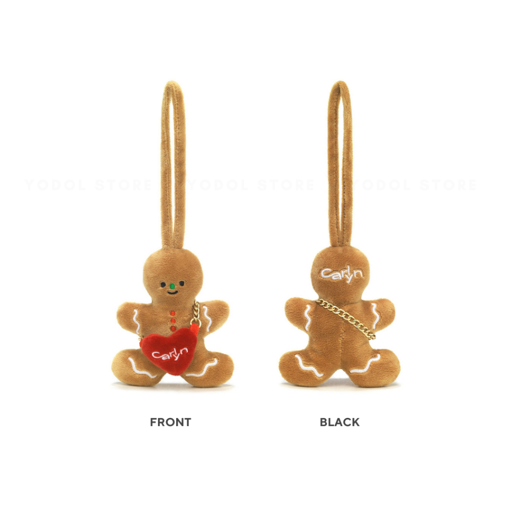 CARLYN Gingerbread Bag Charm_J73302010 พวงกุญเเจ Carlyn