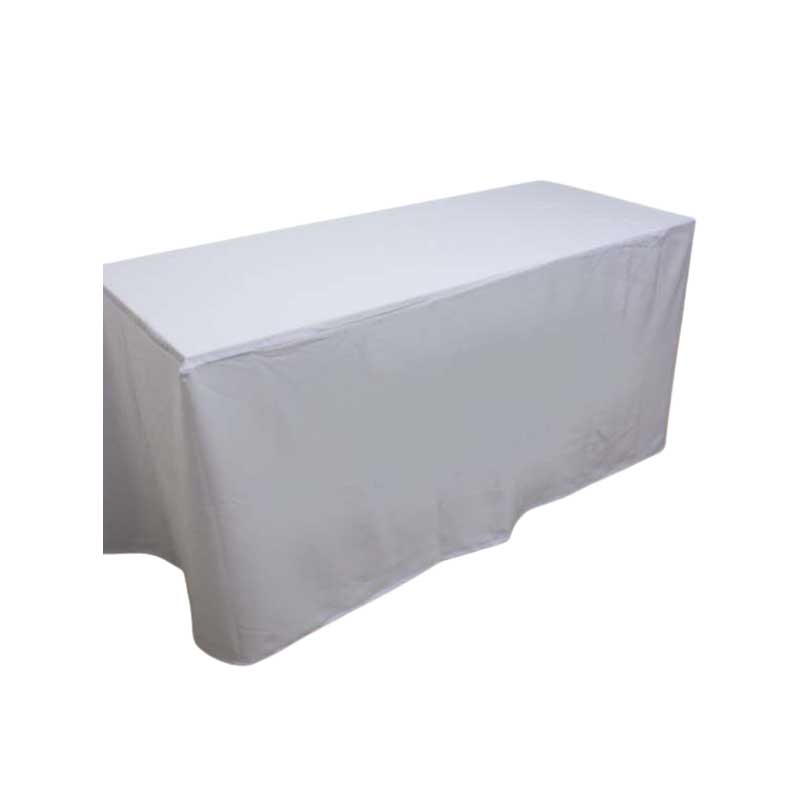 ผ้าคลุมโต๊ะแบบเก็บมุม Size 1.2 เมตร -ไม่สกรีนโลโก้