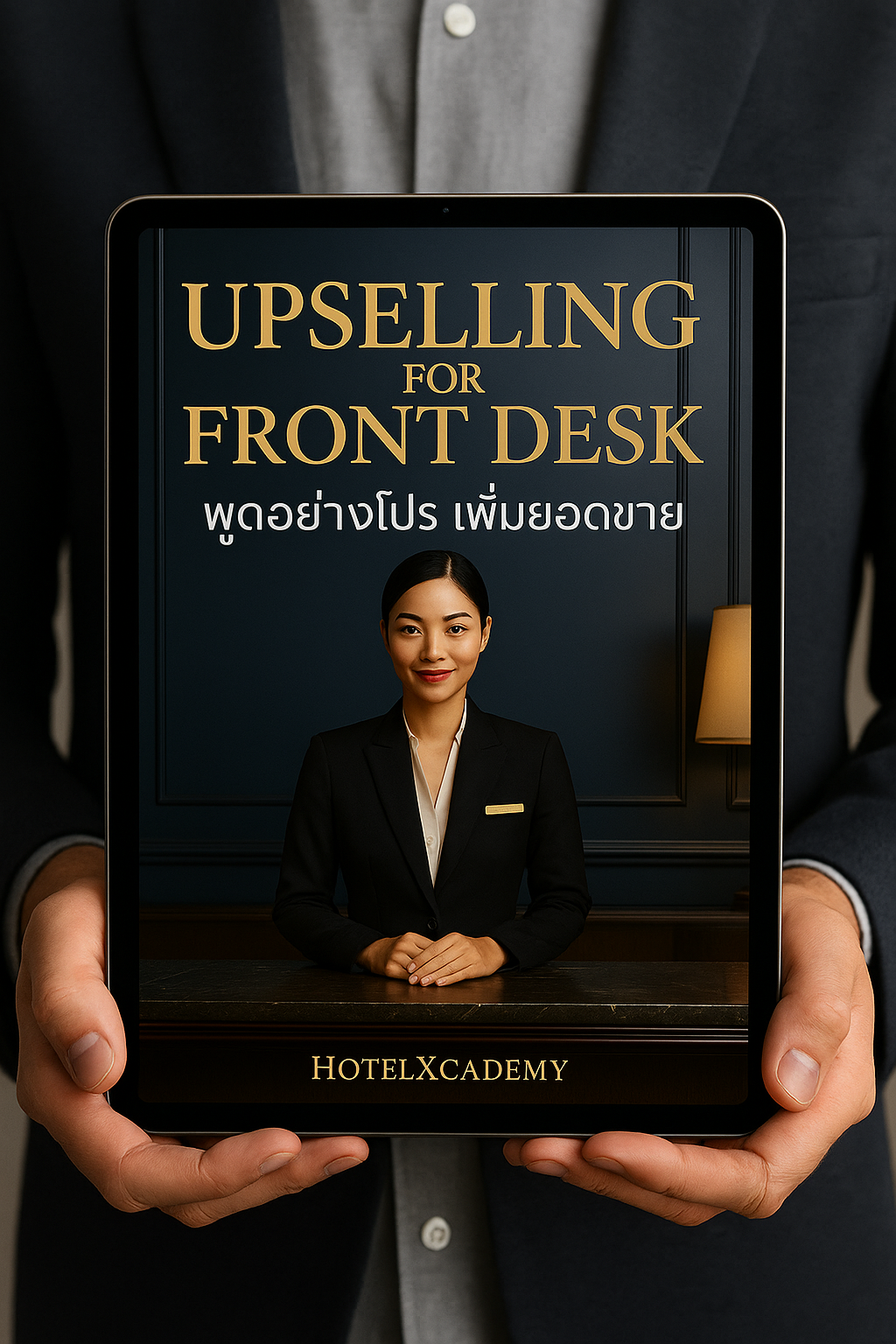 [หนังสืออีบุ๊ค - EBOOK] Upselling for Front Desk - พูดอย่างโปร เพิ่มยอดขาย