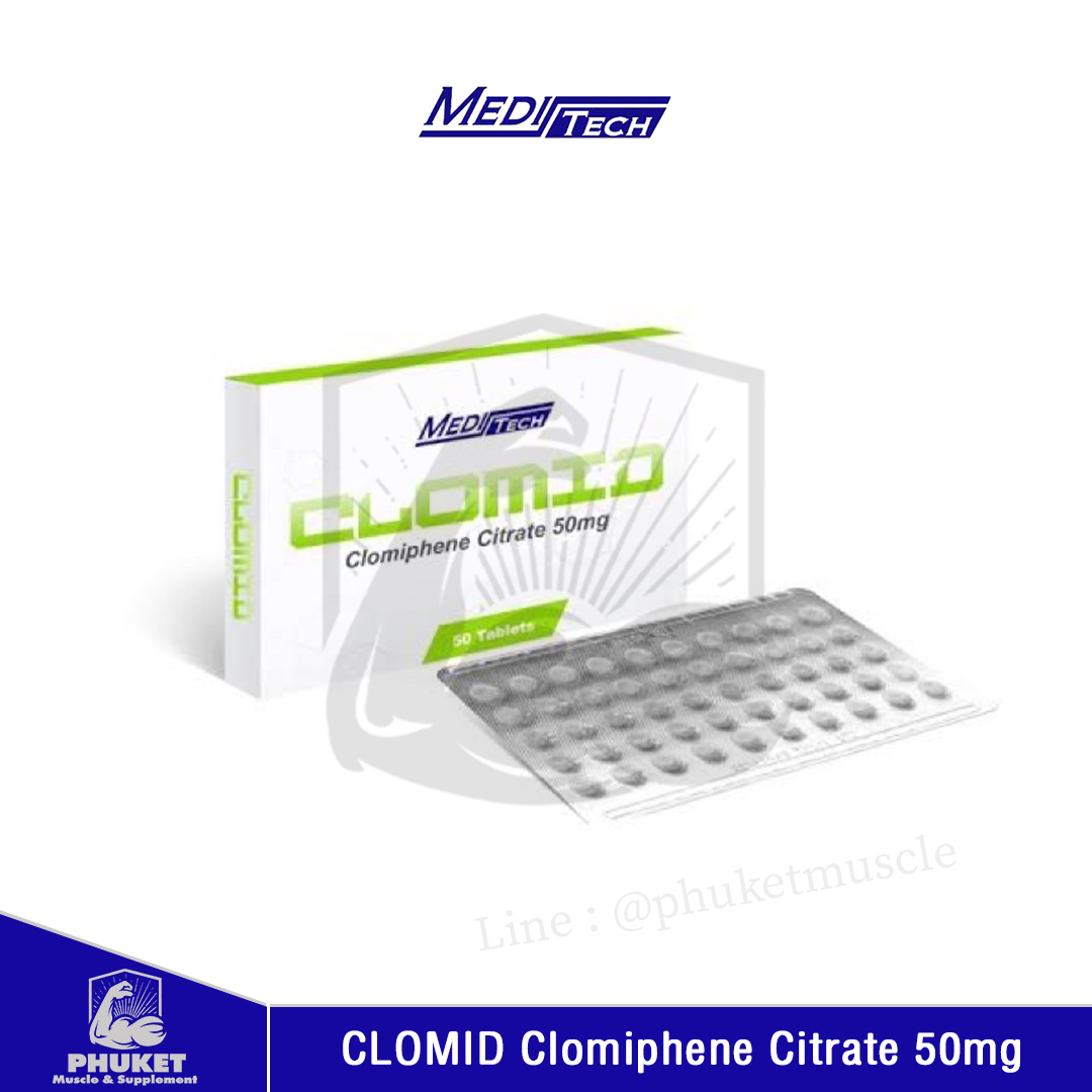 Meditech CLOMID Clomiphene Citrate 50mg