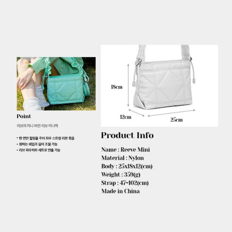 ลดล้างสต็อก CARLYN REEVE MINI 6colors_ H72301010 Clearance sale คัลลีน