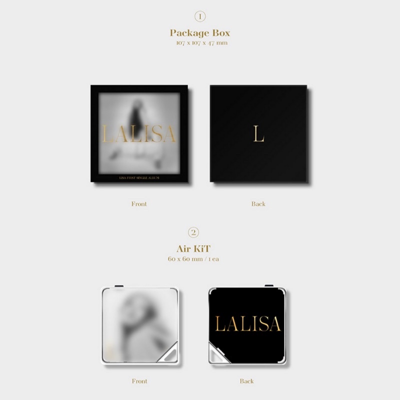 LISA FIRST SINGLE ALBUM KIT (Special Gift From Weverse)