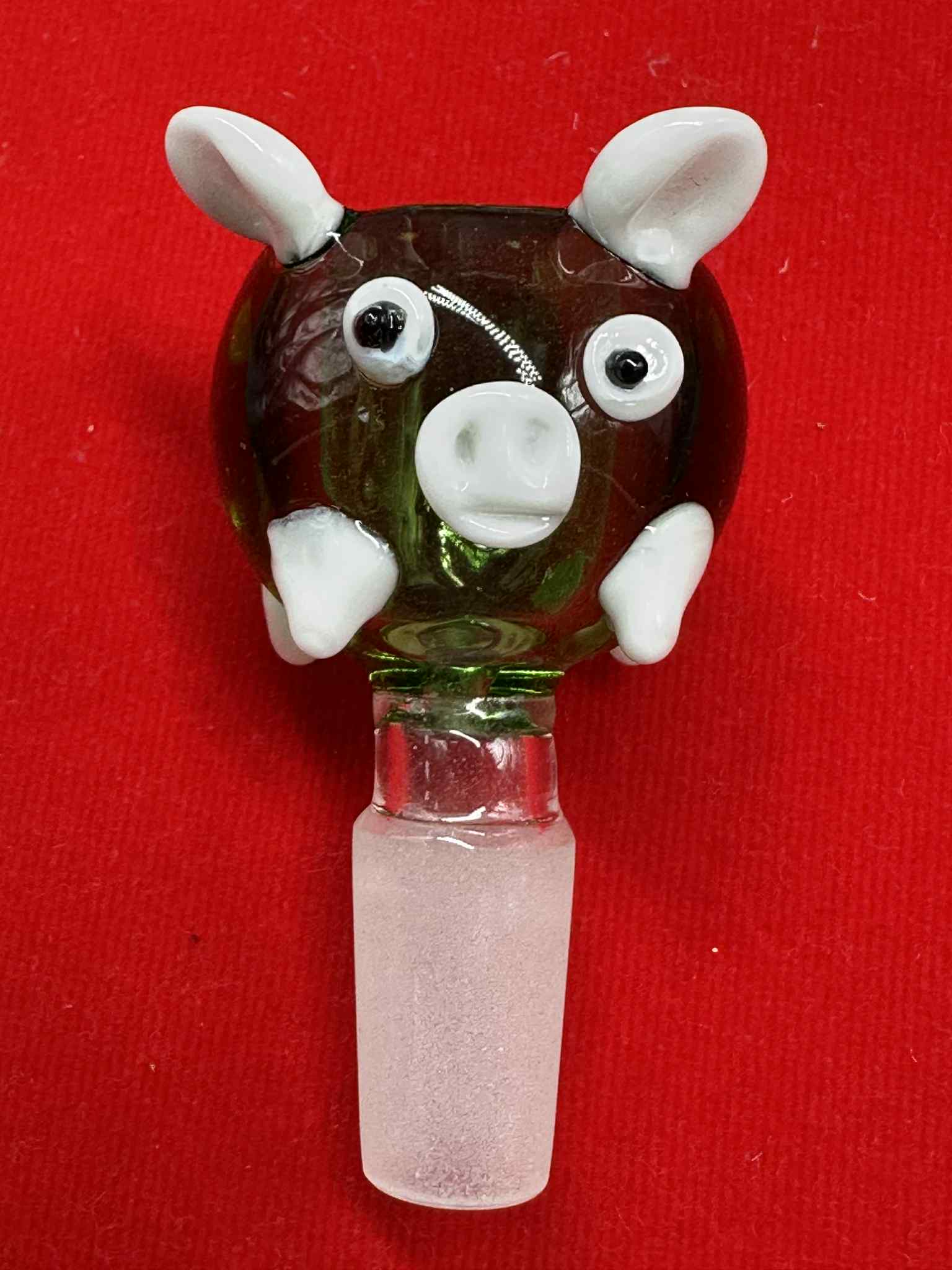 Adaptor Little Pig Glass Cup (14.5mm.)(24)