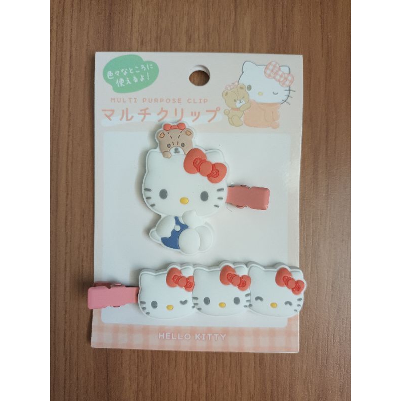 กิ๊บติดผม กิ๊บยางซิลิโคน Sanrio Character Multi-Clip กิ๊บ Kitty, My Melody - Crux