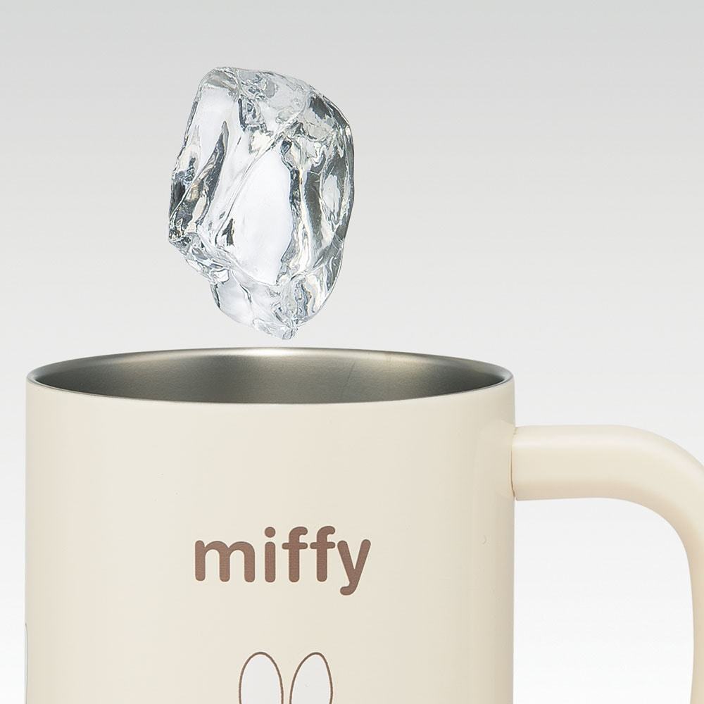 Skater - แก้วมัคสแตนเลสแบบ 2 ชั้น เก็บอุณหภูมิร้อน-เย็นลายมิฟฟี่ Miffy Stainless steel mug with inner cup