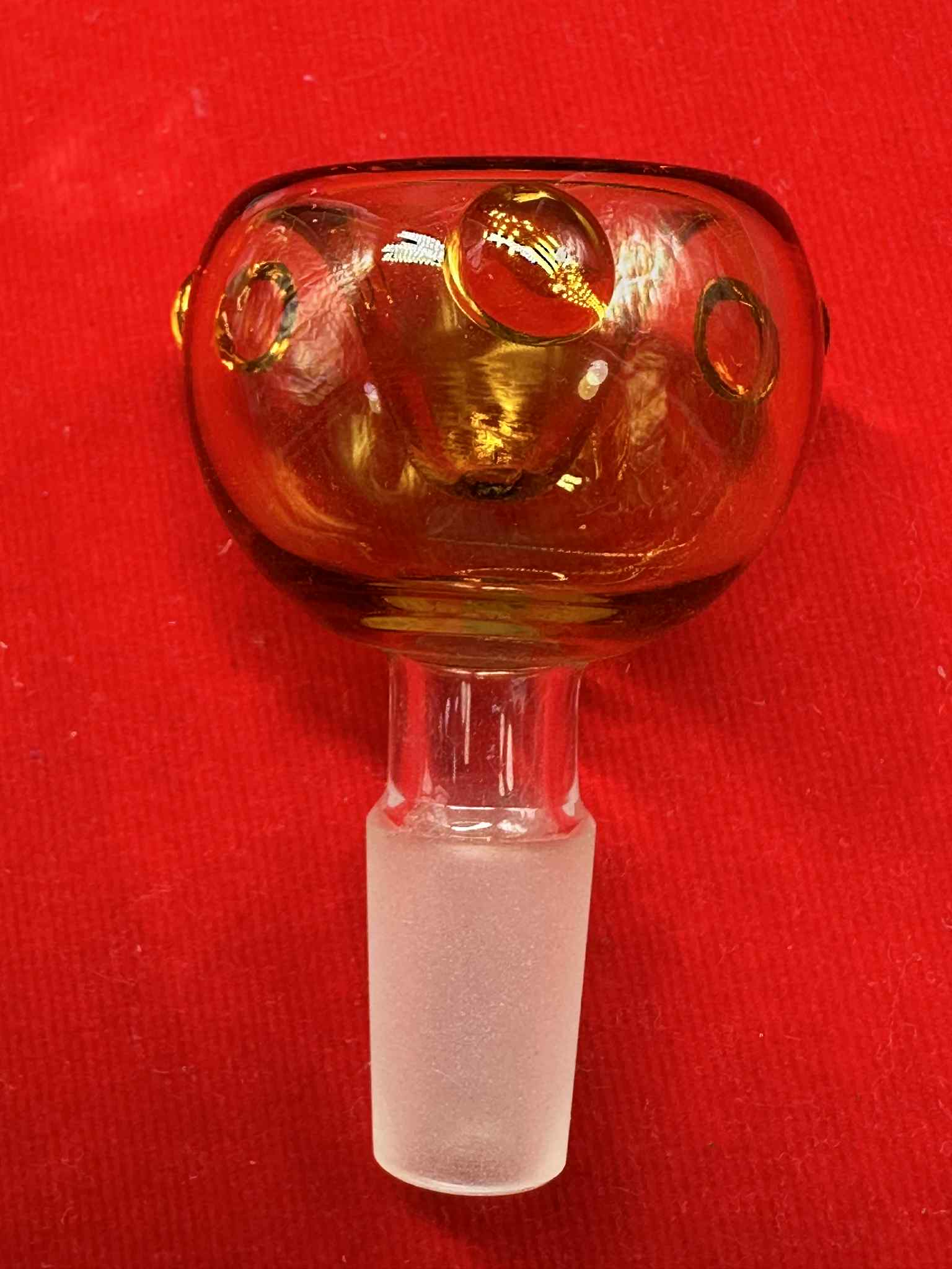 Glass 3 Big Marbles Glass Cup (14.5mm.)(28)