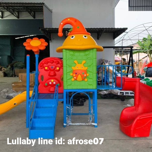 เครื่องเล่นสนาม บ้านหมวกน้อยของเจ้าเต่าแดง