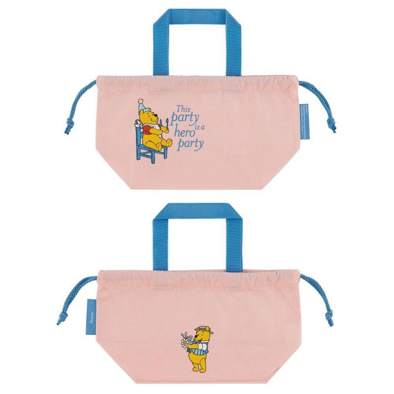 Skater - ชุดกล่องข้าว กล่องอาหาร 2 ใบ พร้อมถุงผ้าหูหิ้ว ขนาด 680 ml. Lunch set with drawstring bag