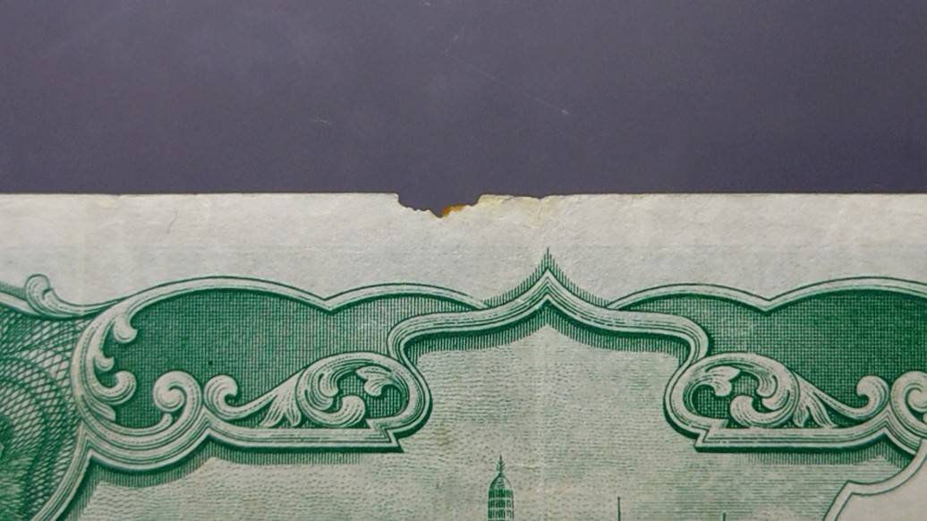 ธนบัตร 5 บาท แบบ 5 รุ่น 3 สมัย ร.8 รัชกาลที่8 พ.ศ.2485 ผ่านใช้ ผ่านล้าง หายาก