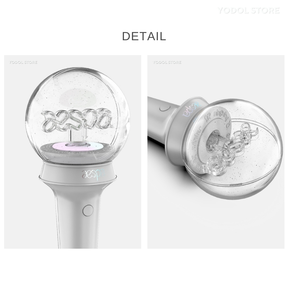 แท่งไฟ AESPA OFFCIAL FANLIGHT แถมโฟโต้การ์ดสุ่ม 1 ใบ / แท่งไฟ เอสป้า
