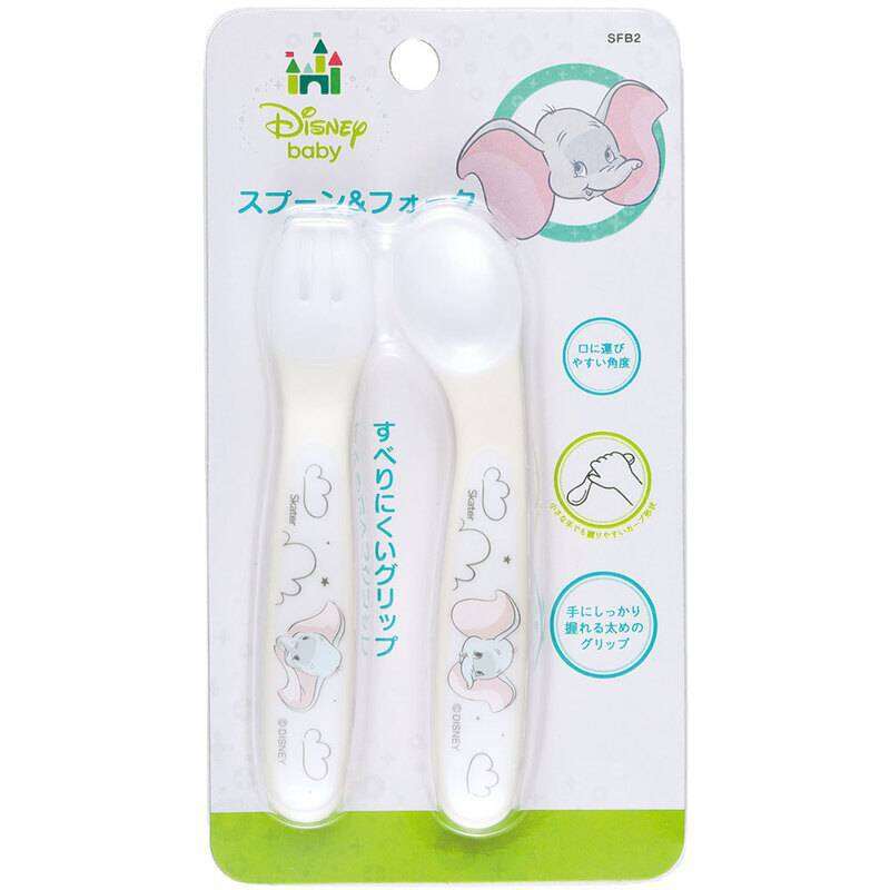 Skater - Baby Spoon Fork set ชุดชัอนส้อมสำหรับเด็กฝึกหัดทานอาหาร