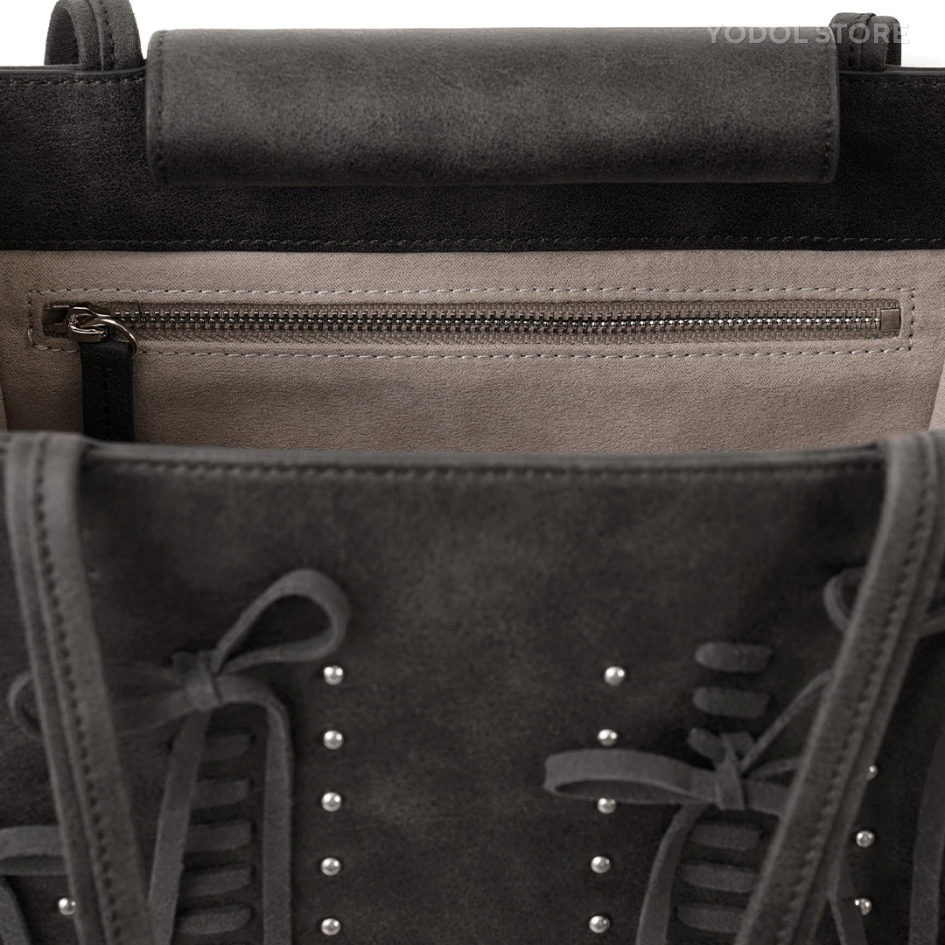 STAND OIL Oblong Bag Lace Up 2colors / สแตนด์ ออย