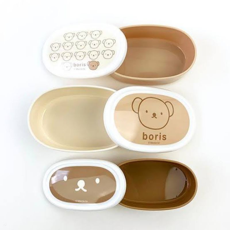 NEW เพิ่มลายปี 2026 Skater - Antibacterial seal conner 3P setเซตกล่องอาหาร กล่องข้าว 3 ขนาด