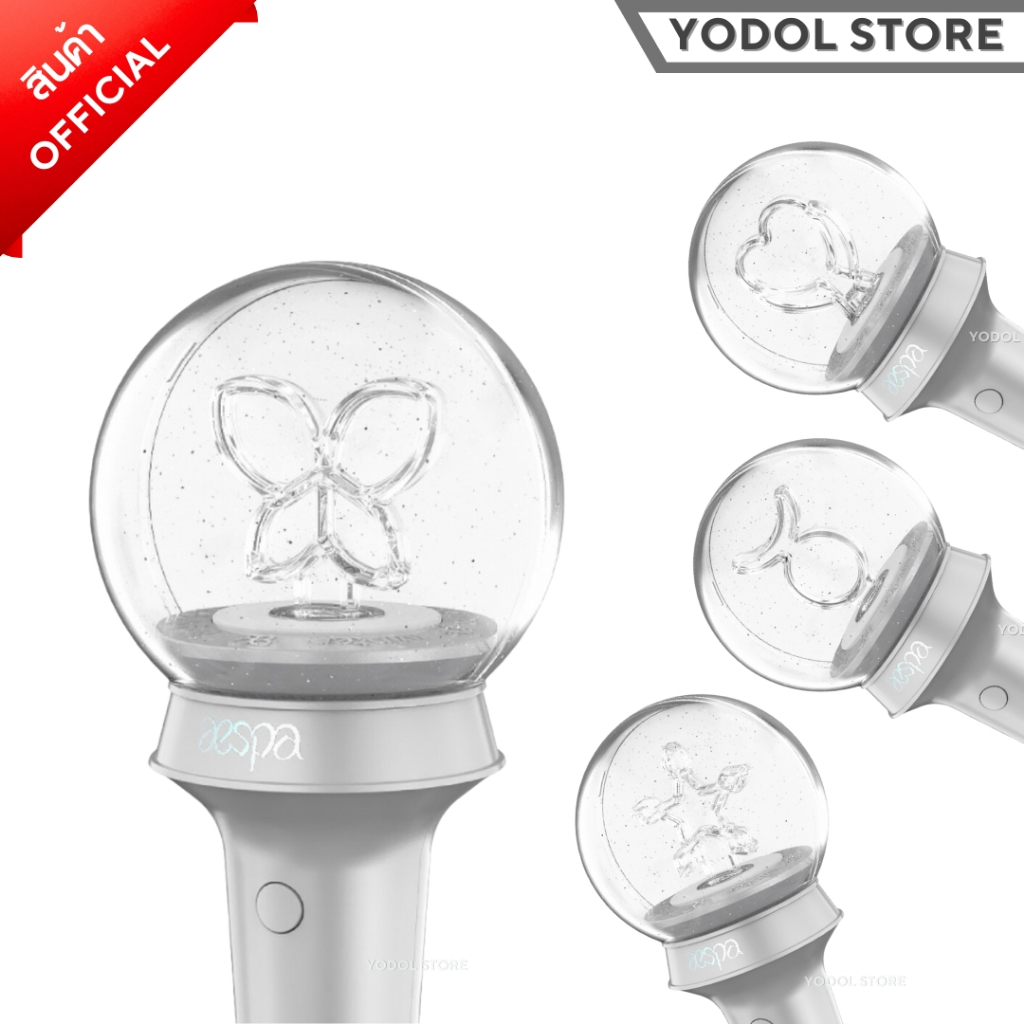 [เริ่มส่งกลางเดือน11] หัวแท่งไฟ AESPA FANLIGHT EMBLEM มี 4 แบบ / เอสป้า