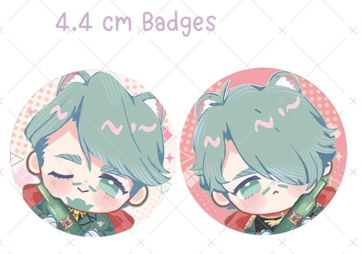 [In stock]Challia Kitten: Acrylic, Badges,MetallicSticker