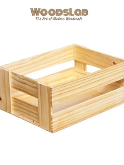 ลังไม้สนแท้ รุ่น LM3 ลังไม้พรีเมียม เก็บของ ตกแต่งร้าน คาเฟ่