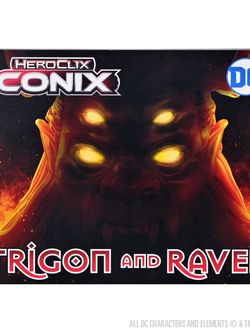 DC HeroClix Iconix: Trigon and Raven