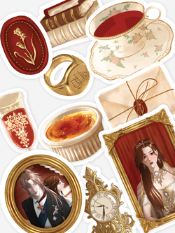 Sticker แด่พระองค์ด้วยใจภักดิ์ | คละลาย คละแบบ