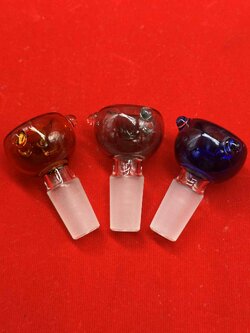 Glass 3 Small Marbles Glass Cup (14.5mm.)(29)