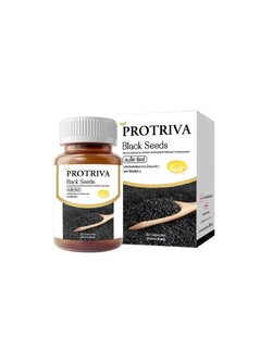 น้ำมันงาดำสกัดเย็น Protiva Black Seeds 30 แคปซูล