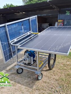 รถเข็นสูบน้ำ 2 นิ้ว 600w