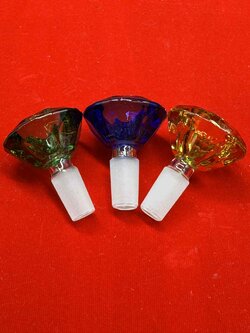 Glass Big Diamond Glass Cup (14.5mm.)(31)