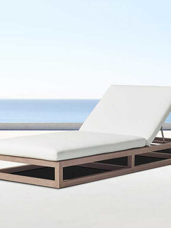 Garden New Swimming Modern Hotel Bed outdoor Wood Pool furniture beach Folding lounge chaise chair