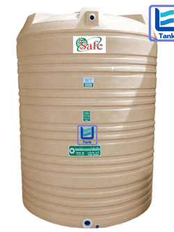 SAFE ถังเก็บน้ำ PE 8000 ลิตร ลายแกรนิต รุ่น WTG8000 มี 4 สี : ทราย / เขียว / เทา / แดง