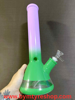 Glass Green Pink 36(cm.)