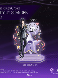 [Pre-order] ACRYLIC STANDEE KissCross SAINT - จัดส่ง ธ.ค. 2025