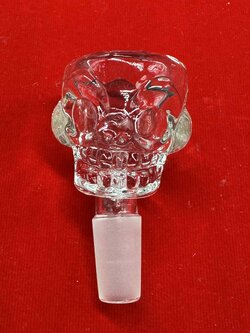 Adaptor Skull Glass Cup (14.5mm.)(25)