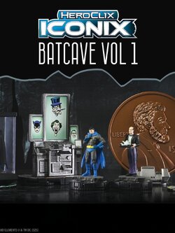 DC Heroclix Iconix: Batcave Vol 1