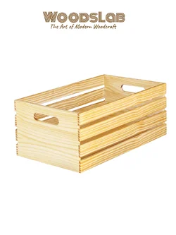 ลังไม้สน รุ่น LM6 | ลังไม้เปิดโล่ง ดีไซน์มินิมอล สำหรับจัดโชว์และตกแต่งบ้าน