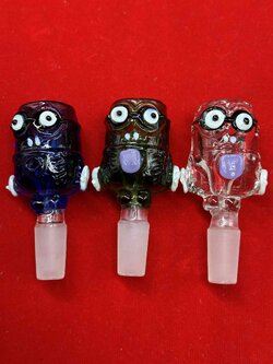 Glass Minions Glass Cup (14.5mm.)(35)