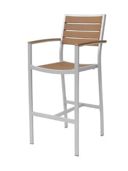 Aluminum alloy frame +PS plastic wood