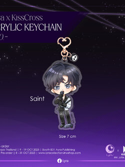 [Pre-order] ACRYLIC KEYCHAIN KissCross SAINT - จัดส่ง ธ.ค. 2025