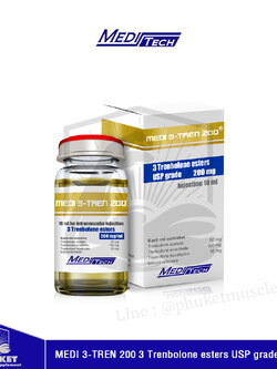 Meditech MEDI 3-TREN 200 3 Trenbolone esters USP grade 200 mg