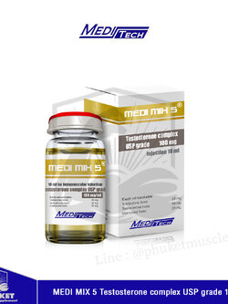 Meditech MEDI MIX 5 Testosterone complex USP grade 100 mg