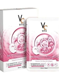 มาส์กวิตซีเกาหลี Vit C Facial Mask