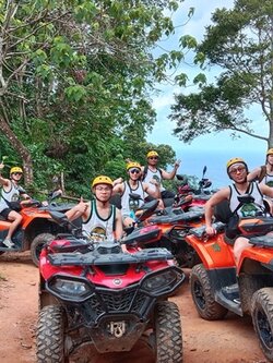 Phuket ATV 1 hour(450c.c.) + Zipline Phuket 15 Platforms & Big Buddha Tour Phuket X-3