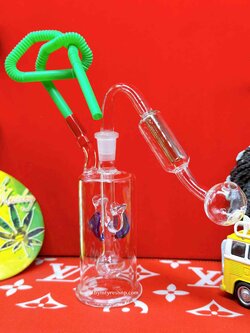 Set Glass Crab Percolator +Curve Cup (3)