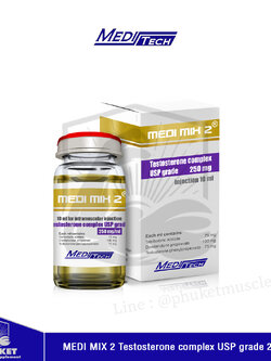 Meditech MEDI MIX 2 Testosterone complex USP grade 250 mg