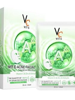 มาส์กวิตซีเกาหลี Vit C Facial Mask