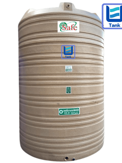 SAFE ถังเก็บน้ำ PE 10000 ลิตร ลายแกรนิต รุ่น WTG10000 มี 4 สี : ทราย / เขียว / เทา / แดง