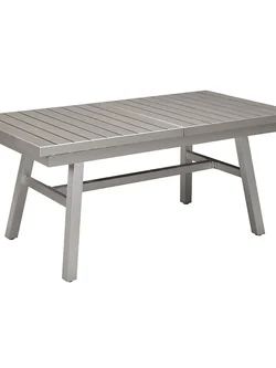 Outdoor Leisure Table And Chair Plastic Wood Dining Sets 8 Seater Outdoor Garden