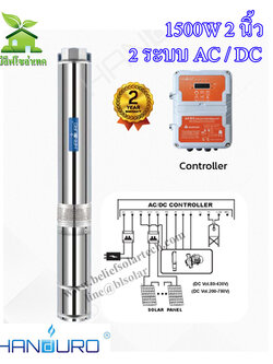 1500w 2 นิ้ว AC/DC HANDURO
