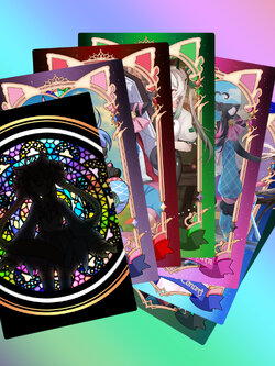 การ์ด MaewBaew Vtuber ครบเซ็ต